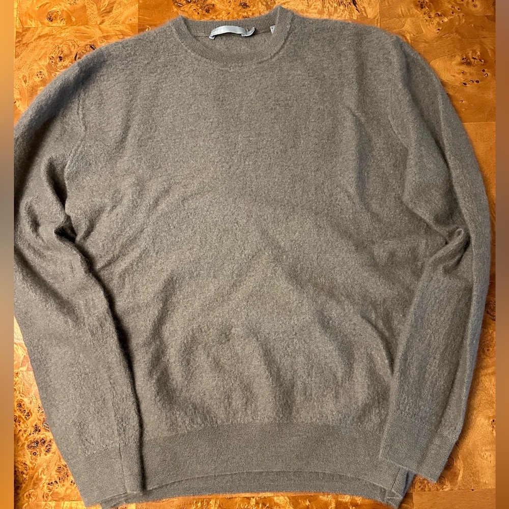 Vince Men’s 100% Cashmere Crewneck Sweater Size Small in Light Green